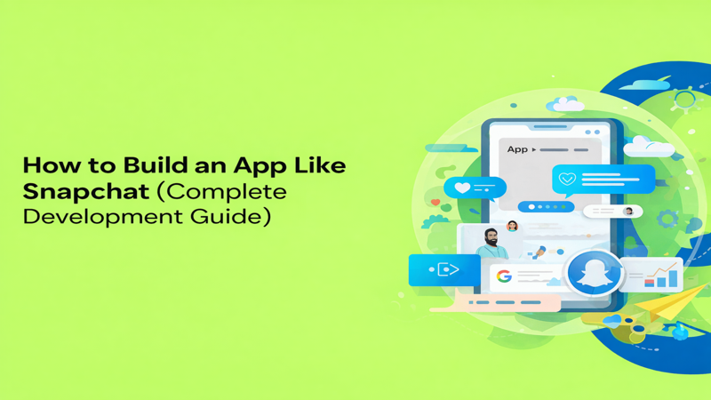 How to Build an App Like Snapchat (Complete Development Guide)